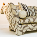Duresta Pagoda Knole Sofa With Bolsters and Scatters